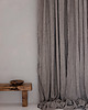 zasłony Zasłona z Miękkiego Lnu Stonewashed - taupe 2