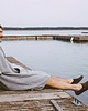 moda - inne Surf poncho plażowe POPIEL  man, ręcznik kąpielowy 1