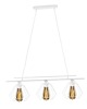 lampy wiszące Druciana lampa wisząca 2-punktowa czarna regulowana TIJUANA LOFT 2