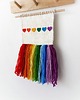 makramy Makatka "colorful love". 1