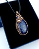 wisiory Wisiorek wire wrapping z lapis lazuli 1