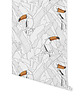 tapety i naklejki ścienne Tapeta Toucan White.Tulum Wind. 1