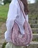 torby na ramię Sztruksowa torba hobo Wrzosowa 5