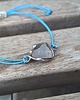 bransoletki wire wrapping Celestyn na lato - bransoletka sznurkowa 1