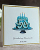 kartki scrapbooking Personalizowana kartka na 50 urodziny, BH 31b 1