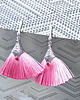 klipsy KLIPSY PINK CORAL niezwykle efektowne srebro 925 3