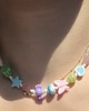chokery Choker z koralikami i perłami i muszlą 3