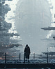 plakaty Futurystyczna Japonia, Cyberpunk - Plakat - Loft, Minimalizm 1