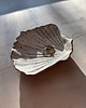 pojemniki na biżuterię Handmade Muszelka na Biżuterię Ceramiczna Rustic Freckled White 2