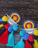 kolczyki soutache Meksykańskie  kolczyki soutache 3