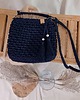 torby na ramię City bag - czarna ze złotymi dodatkami 4