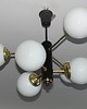 lampy wiszące Modernistyczny żyrandol, lata 70 6
