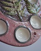 akcesoria różne Ceramiczna paleta do farb z paprocią 5