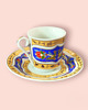 filiżanki Zestaw do kawy Kutahya, porcelanowy 6 sztuk filiżanki 60ml 4