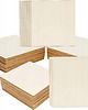 akcesoria różne Kwadraty ze sklejki 100SZT Drewniane kwadraty Scrapki kwadrat Baza 5x5cm 4