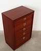 komody Komoda mahoniowa, duński design, lata 80, produkcja: Dania 2