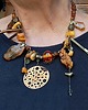 kolie Bursztyn inaczej Naszyjnik unikatowy handmade Luksusowy prezent. Elegancko 2