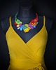 kolie Kolorowy Bajkowiec - naszyjnik Soutache 1
