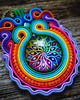 wisiory Kolorowy wisior soutache z mandalą 2