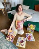 obrazy "Irysy" 24*30 cm/malarstwo olejne 1