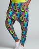 spodnie dresowe damskie Spodnie baggy Mayurasana kolorowe pop art Auri Lili unikat L 40 1