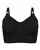 biustonosze damskie Biustonosz bez fiszbin Body komfort 006BD czarny 6