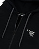 bluza z kapturem damska Bluza damska z kapturem rozpinana TATRY/DOLINA GĄSIENICOWA czarna 2