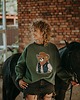 bluza bez kaptura damska Bluza  oversize Kowboj Teddy dla dorosłych 6