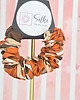 gumki do włosów XS mini mała gumka dla dzieci do włosów jedwab naturalny scrunchie brązowa 1