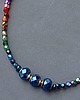 kolie Intensywnie kolorowy naszyjnik w stylizacji etno ciekawy PREZENT handmade 4