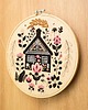 Ozdoby na ścianę Sielska chata - haft w tamborku 20 cm 5