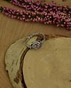 pierścionki - różne Pierścionek regulowany rodonit wire wrapping 2