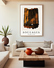 plakaty Plakat Soulages Eau Forte No 16 3