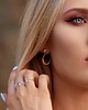 kolczyki pozłacane Kolczyki pozłacane księżyce Moon Lady 1