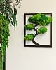 dekoracje świąteczne Drzewo bonsai z mchem, w prostokącie 1
