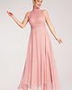 sukienki maxi damskie Elegancka rozkloszowana sukienka maxi bez rękawów z dekoltem halter - M1173 4