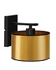 kinkiety Industrialny kinkiet na ścianę z miedzianymi elementami  SPLIT MIRROR 4