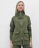 komplety damskie Kamiko luźny komplet z długą bluzą - Khaki 1