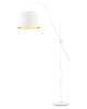 lampy podłogowe Nowoczesna lampa do salonu na wysięgniku VIGO GOLD do czytania w sypialni 4