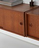 półki Regał systemowy tekowy, duński design, lata 60, produkcja: Dania 4