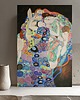 obrazy Duży Obraz ręcznie malowany olejny Gustav Klimt dziewica reprodukcja 1
