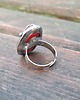 pierścionki - różne Piekielna czerwień - pierścionek regulowany 1