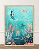 plakaty Plakat swimming pigs 2