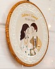 Ślub - inne Personalizowana pamiątka ślubna/rocznicowa, haft w oprawie vintage 4