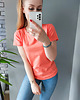 t-shirt damskie T-SHIRT I274 POMARAŃCZ 2