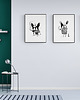 grafiki i ilustracje Grafika z Buldogiem Francuskim 50x70 cm 6
