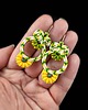 kolczyki soutache Daisy Garden kolczyki sutasz 1