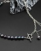 kolie Naszyjnik z czarną perłą "Modern pearl" 2