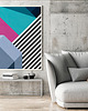 plakaty Plakat Abstrakcja geometryczna 2