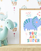 plakaty Plakat dla dziecka DINOZAURY 1